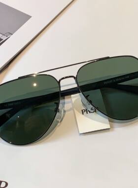 帕莎2026年新品太阳眼镜时髦双梁复古飞行员式男士开车墨镜PS5057