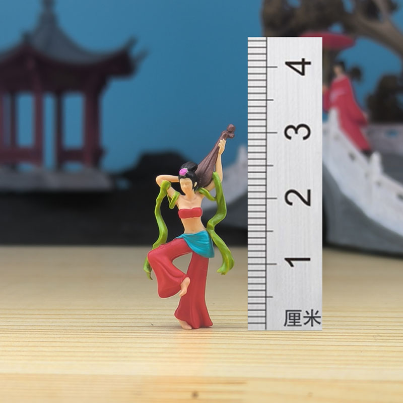 1/64比例古代飞天美女模型