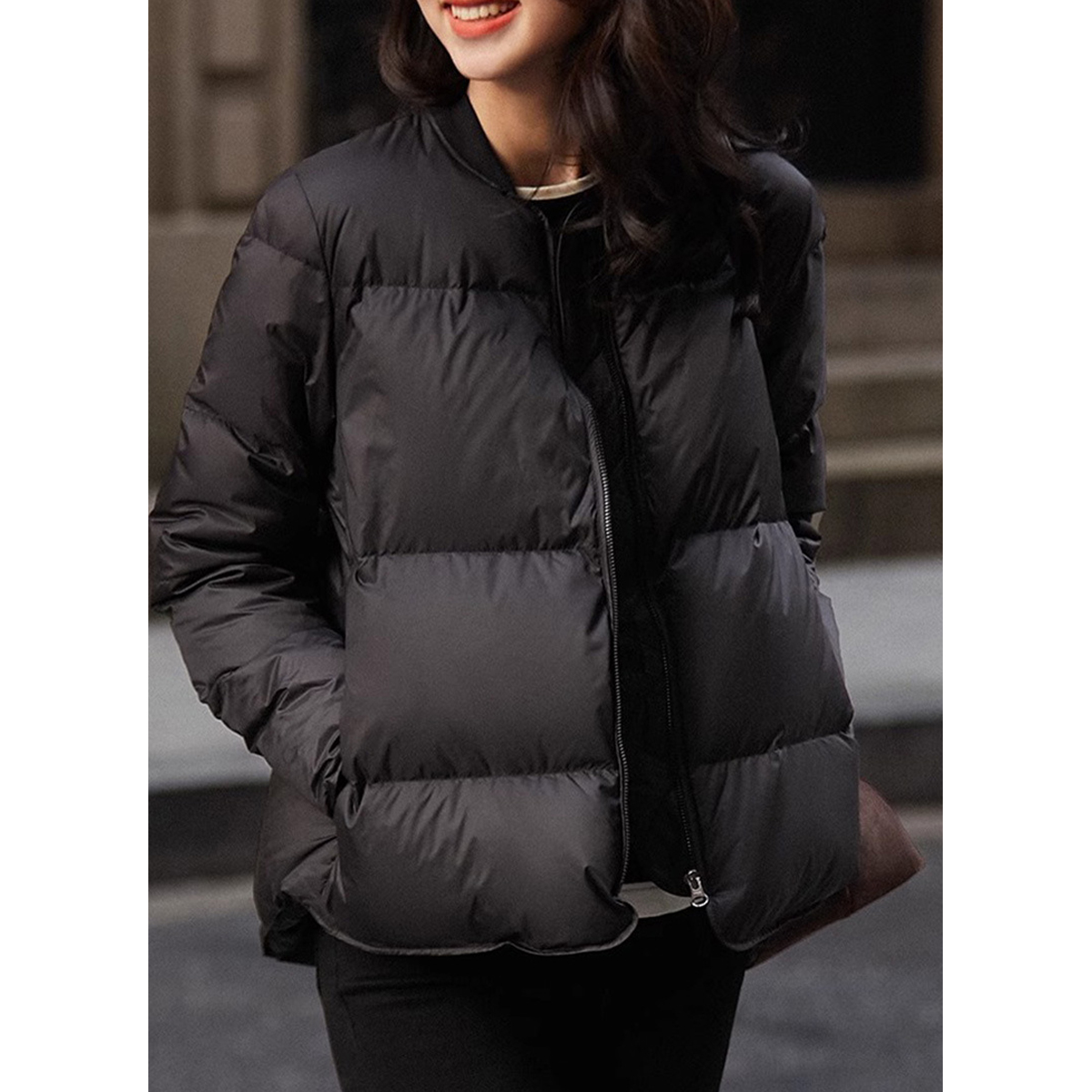 寒冬不怕冷！经典95白鹅绒羽绒服