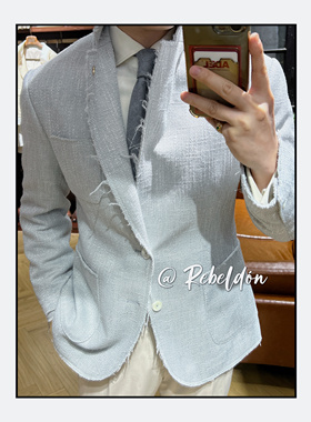 Rebeldon 2025AW羊毛混纺西装外套 爱穿衣服的的让先生 春秋厚度