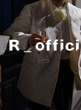 爱穿衣服的让先生 白色鸳鸯戗驳领礼服西装