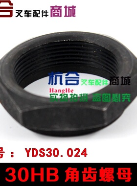 YDS30.024角齿螺母 适用合力杭叉3吨液力变速箱 输出轴螺母