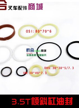 A30 30R 30N倾斜缸油封前倾油缸大修包修理包适用杭叉A30倾斜油封