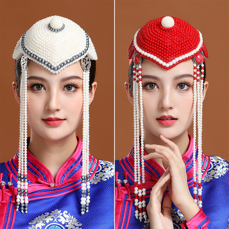 蒙古帽民族风帽子头饰