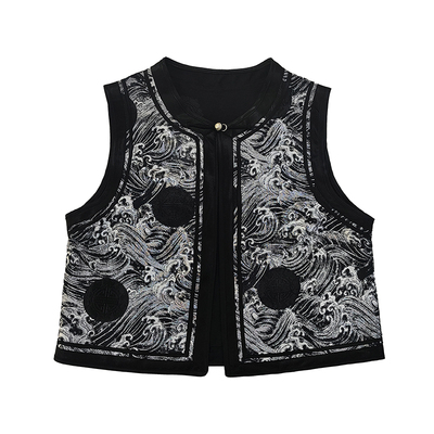 蒙古族马甲女款民族风女士坎肩