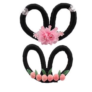 舞蹈俏头饰古典舞敦煌舞汉唐舞头饰发饰汉唐古风简约假发飞天造型