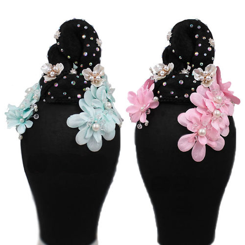 桃李杯古典舞蹈剧目秋兮独舞艺考舞台演出表演古装汉服假发头饰