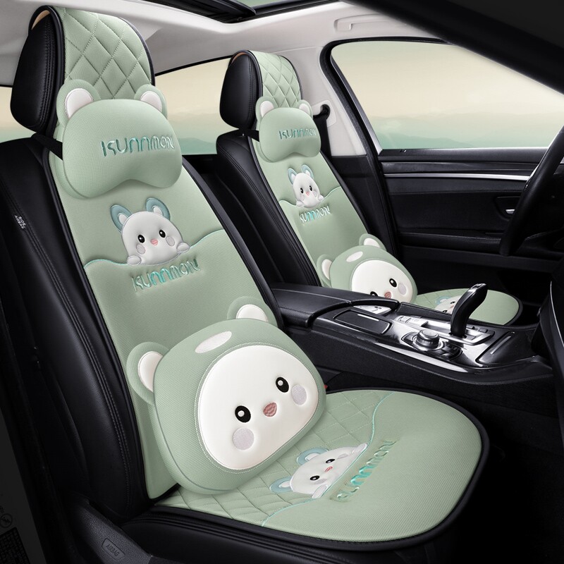 东风风光330S/370/580夏季专用坐垫四季通用半包七座汽车座套亚麻