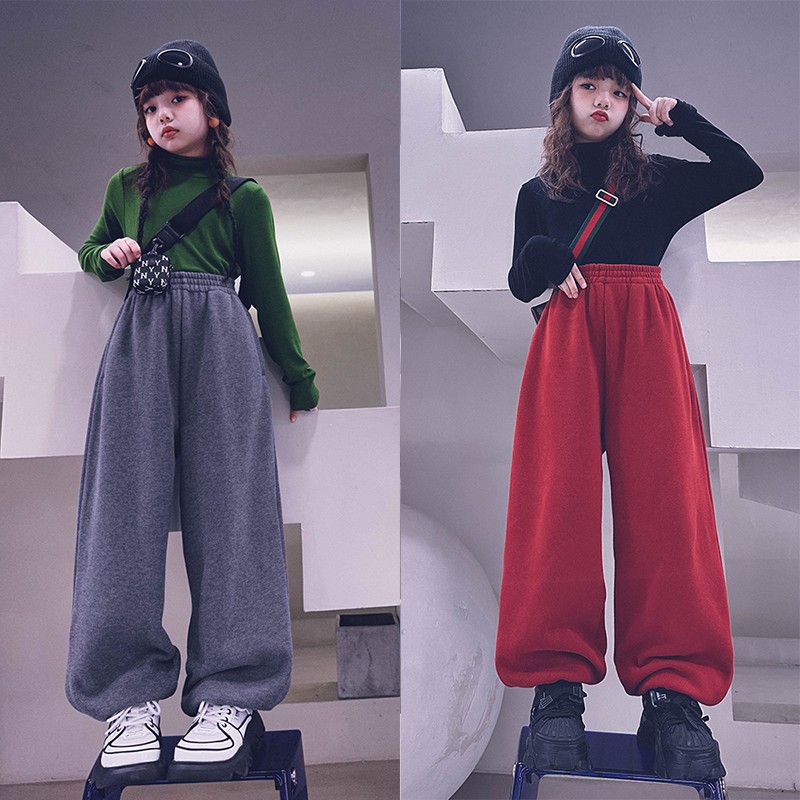 加绒长裤纯棉运动裤冷大娘定制