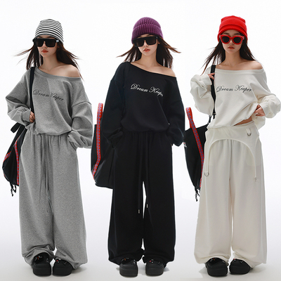 冷大娘纯棉运动套装亲子款春夏秋