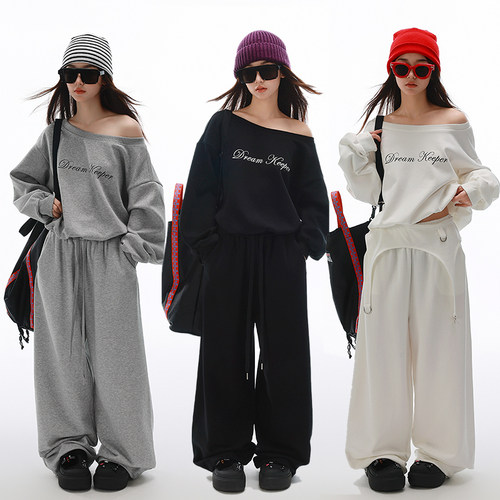 冷大娘纯棉运动套装亲子款春夏秋