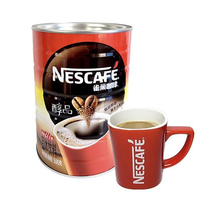 雀巢醇品速溶咖啡铁罐装500g