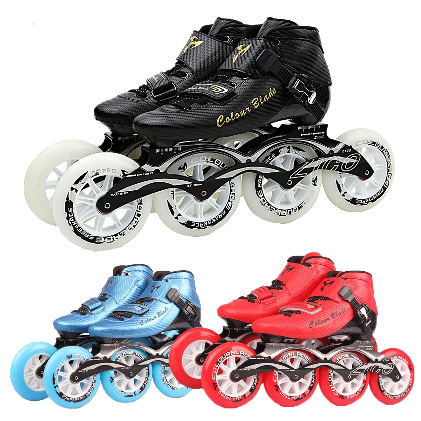 凯雷德速滑专业速滑碳纤竞速儿童