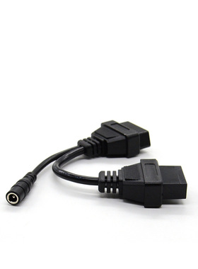 适用Mitsubishi 12Pin/针 to 16 Pin OBD2 Cable