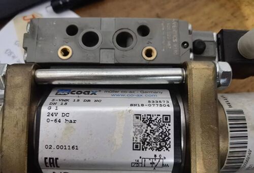 全新COAX同轴阀 5-VMK 15 DR NC DN15 533573