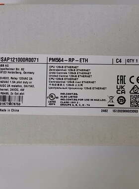 ABB模块 PM554/564/556-TP-ETH 议价