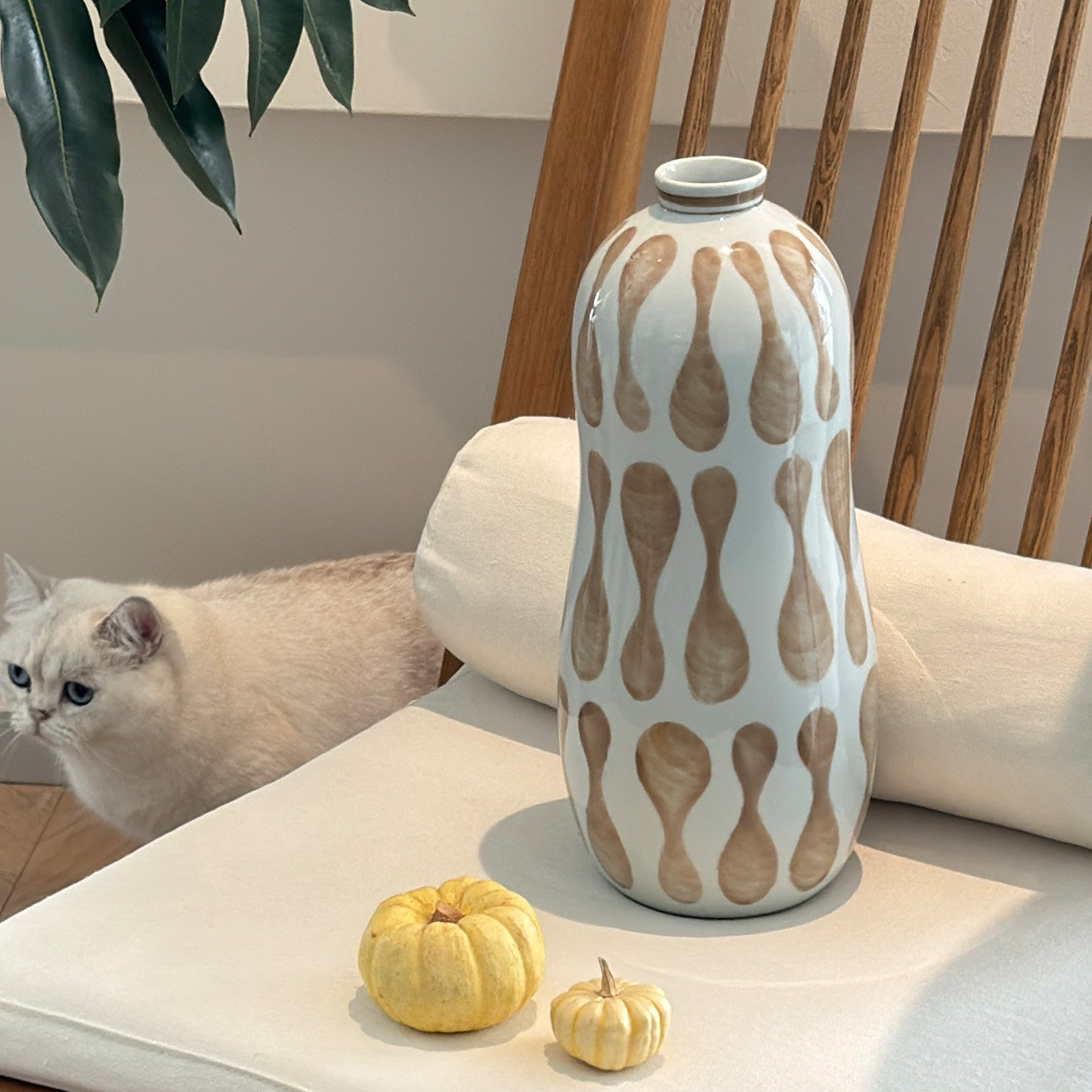 中式陶瓷花瓶摆件客厅装饰法式葫芦花瓶好事花生乔迁新居送礼摆件,家居饰品,花瓶,淘宝优惠券,粉丝福利购,淘宝优惠卷