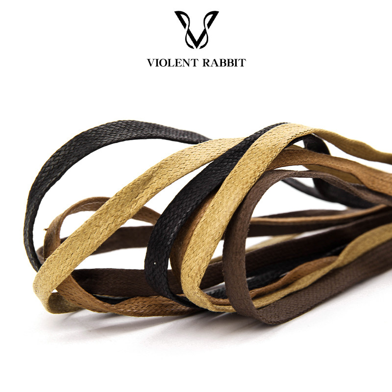 扁平打蜡鞋带耐磨不打滑