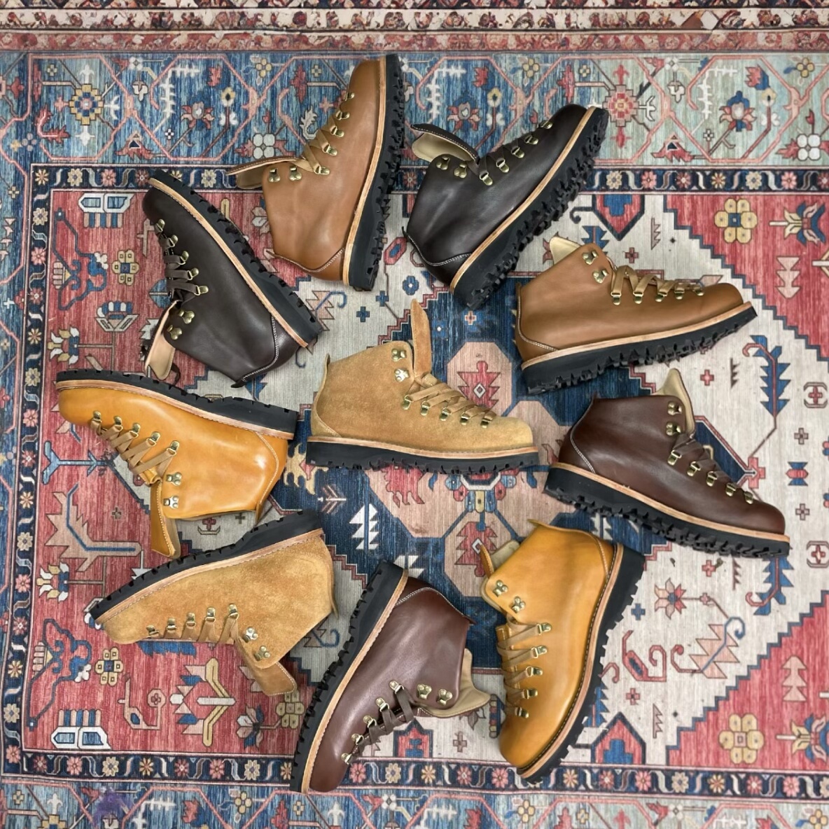 限量款！山脉工装靴户外登山鞋靴