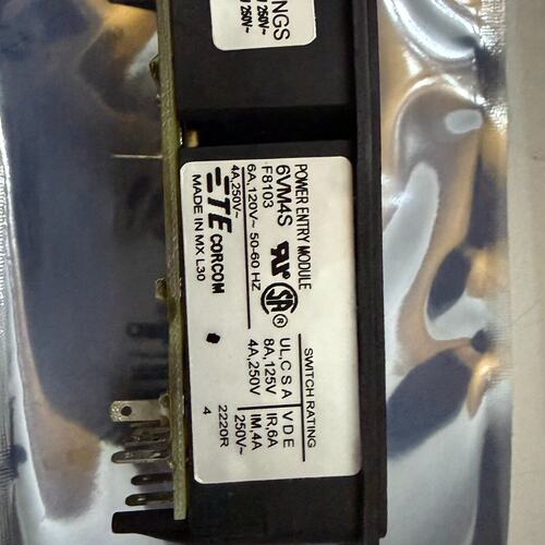 【议价】6VM4S F8103 电源接入连接器