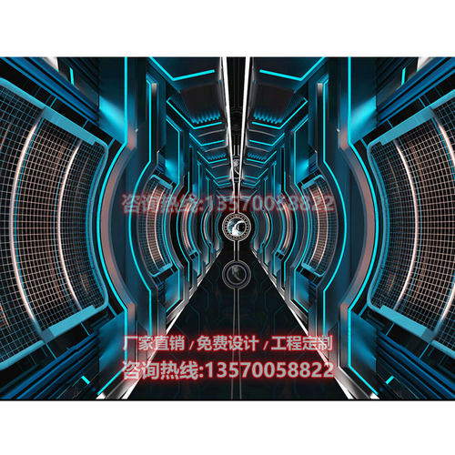 酒吧KTV过道包房模块化设计嗨房效果夜店过道背景墙装饰灯