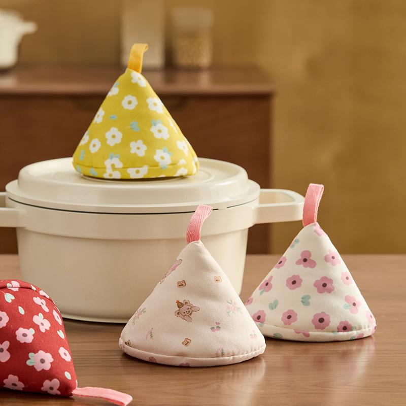 米立风物布艺防烫帽砂锅耳套创意珐琅锅防烫锅帽家用隔热锅把套