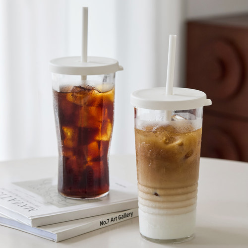 米立风物玻璃水杯女高颜值