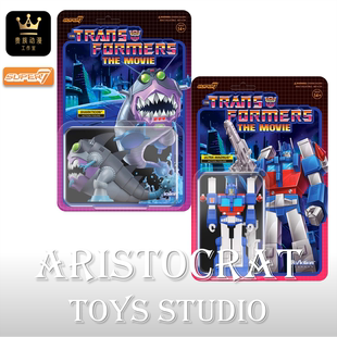 现货 Super 7 变形金刚 挂卡系列6 宇宙大帝通天晓五面怪 不可变