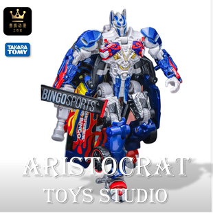 TAKARA 变形金刚玩具 40周年BINGO SPORTS 赛车 骑士擎天柱