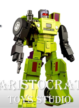 Fanstoys FT-32D FT32D 翻斗车 拖斗工程车夯大力合体变形