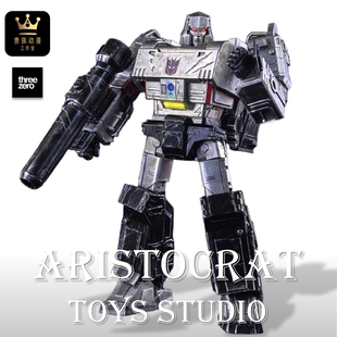 Threezero 3A 塞博坦之战 DLX 围城 威震天 再版可动模型