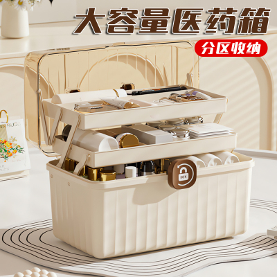 家庭用大容量应急医药箱