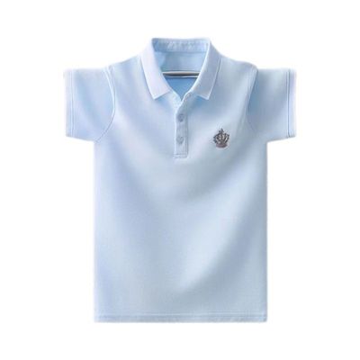男女童校服POLO衫夏季薄款短袖