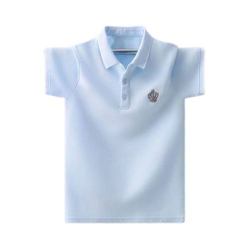男女童校服POLO衫夏季薄款短袖