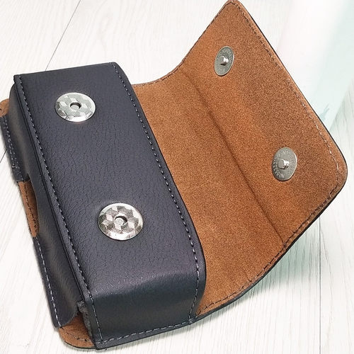 挂腰老式横款通用男单层手机套