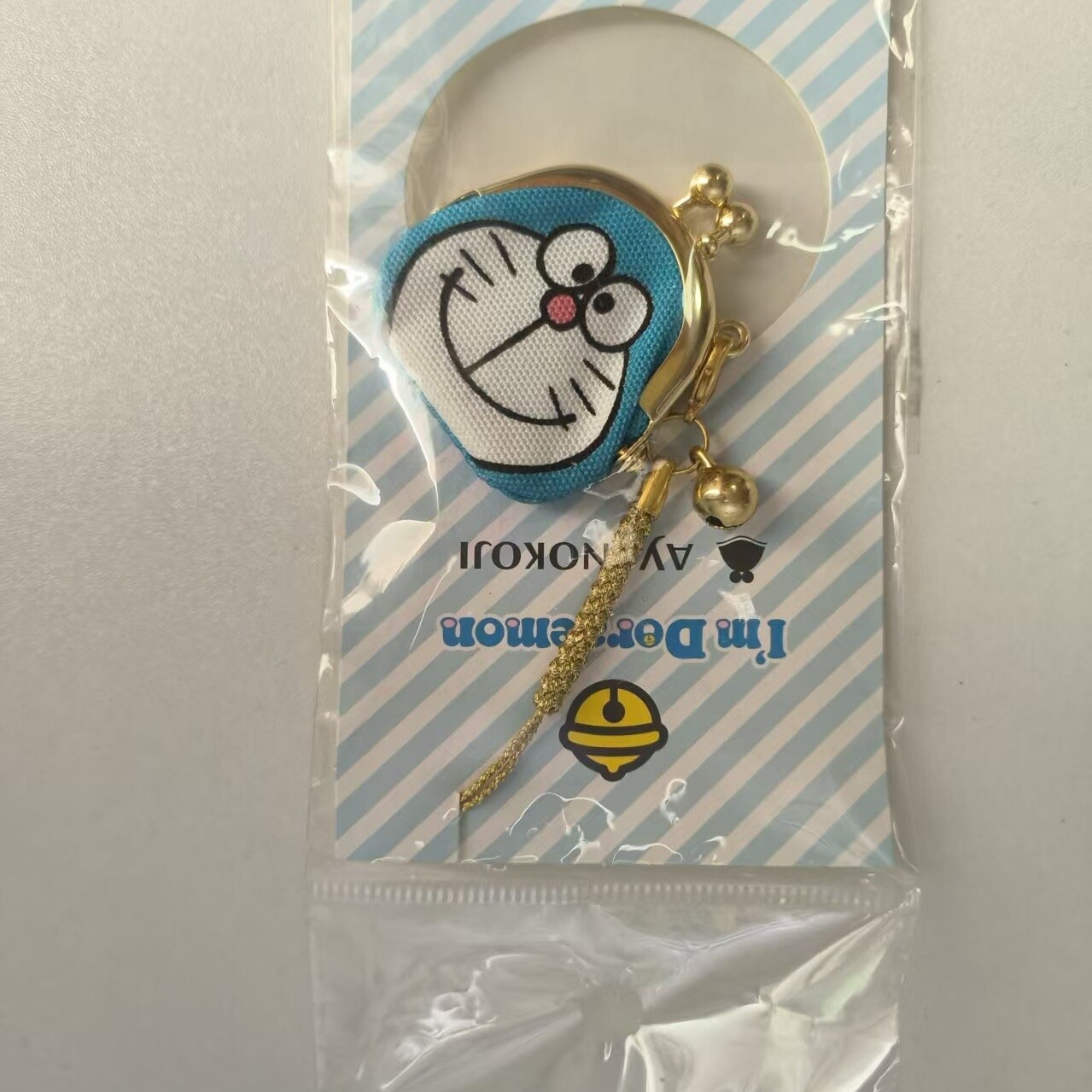Ayanokoji×机器猫 日本限定口金包 包挂 硬币包 收纳包 帆布包