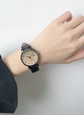 公务员考试专用进口瑞士手表女款初高中学生静音石英纯机械表女士