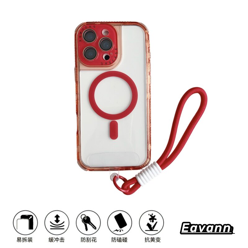 适用iPhone16手机壳全包镜头防摔苹果15pro新款磁吸14plus简约个性男女款13promax带挂绳潮牌16promax保护壳