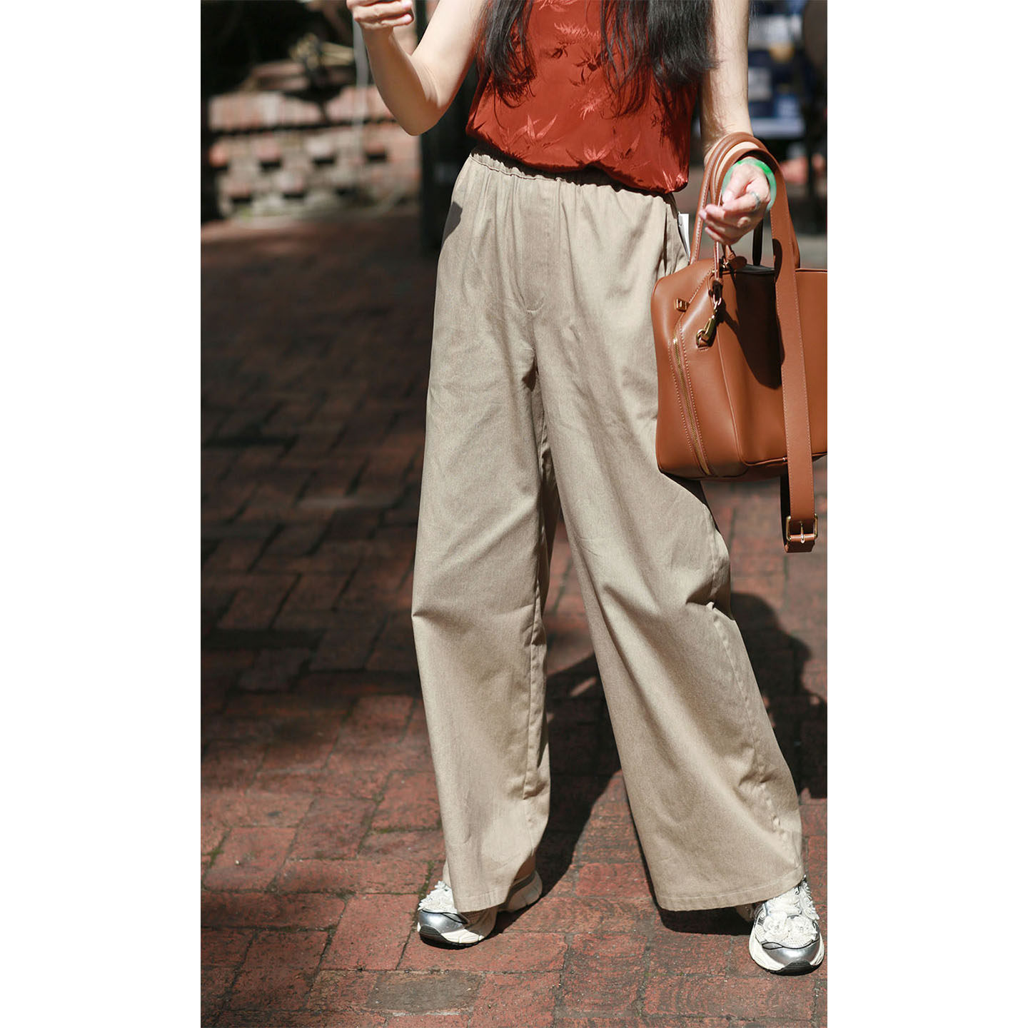 画子行山水《苍术》原创日本进口纯棉水洗复古休闲显瘦显高好裤型,女装/女士精品,休闲裤,淘宝优惠券,粉丝福利购,淘宝优惠卷