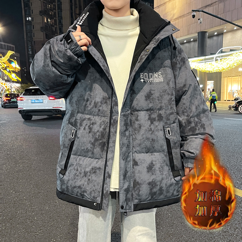 冬季宽松棉衣青少年大童棉袄棉服