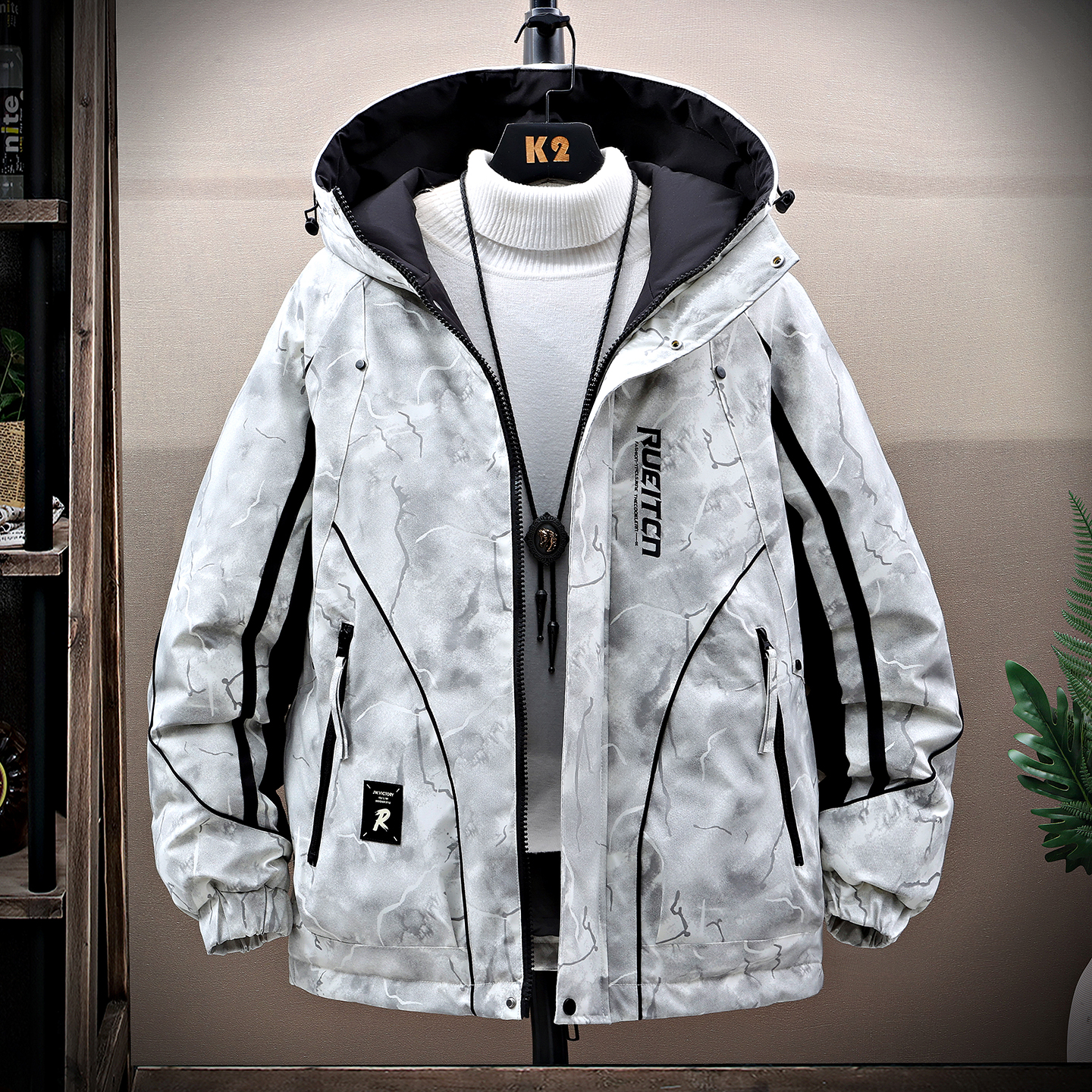 冬季男孩加厚棉衣宽松羽绒棉服13