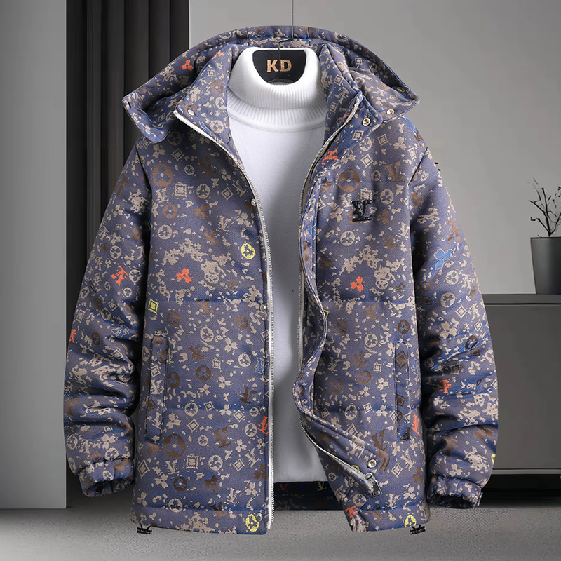 冬季男孩潮流宽松棉衣羽绒棉服14