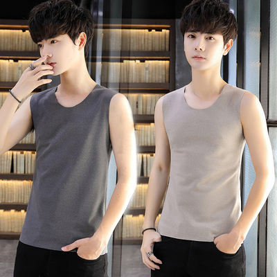 冬季薄款无痕保暖内衣14德绒背心