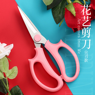 花艺师专用插花剪刀花艺剪刀修枝剪刀家用鲜花剪花店修玫瑰花剪子