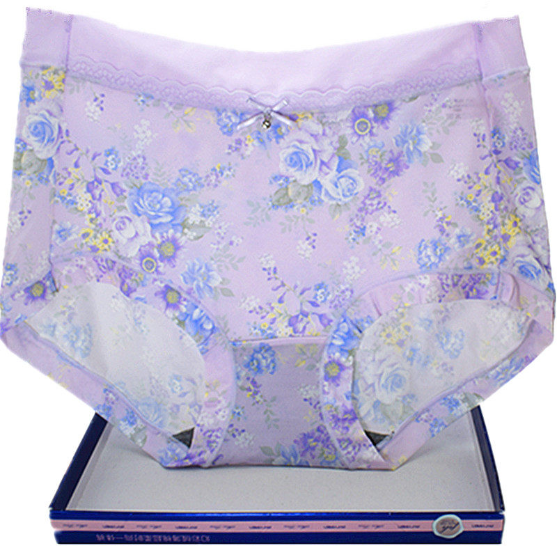 彩田女士内裤中腰31219高31221石墨烯氧护搭档豹纹大码莫兰迪专柜