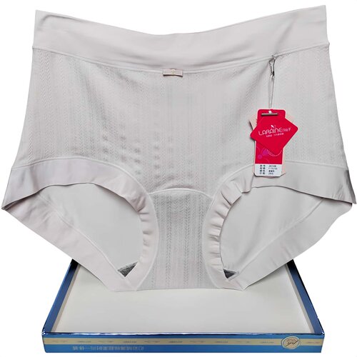 花仙子内裤26108高腰莫代尔提花