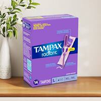 In stock: American Tampax plastic long tube tampax tampons and tampons mixed package thumbnail 2