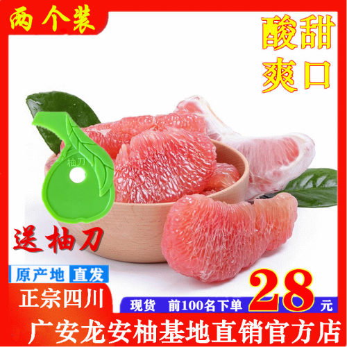 现摘新鲜水果广安龙安柚