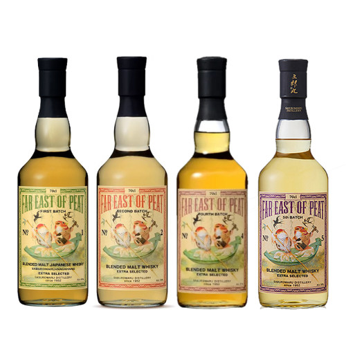 三郎丸Far East of Beat 1th/4th/5th Batch威士忌700ml
