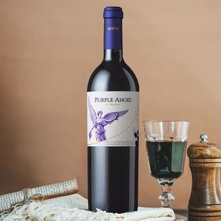 蒙特斯红酒三剑客紫天使欧法M富乐干红葡萄酒750ml智利十八罗汉